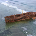 Vrak lodi, která dvakrát ztroskotala, Nouméa, Nová Kaledonie