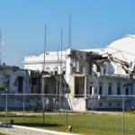 Zničený prezidentský palác, zeměstřesení, Haiti
