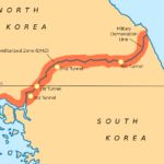 Třetí infiltrační tunel, Severní Korea, Jižní Korea