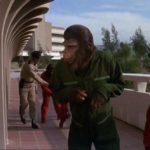 Dobytí Planety opic, Caesar, exteriéry města, záběr č.1, University of California Irvine