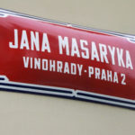 T.G. Masaryk, prezident, pamětní deska, Ulice Jana Masaryka